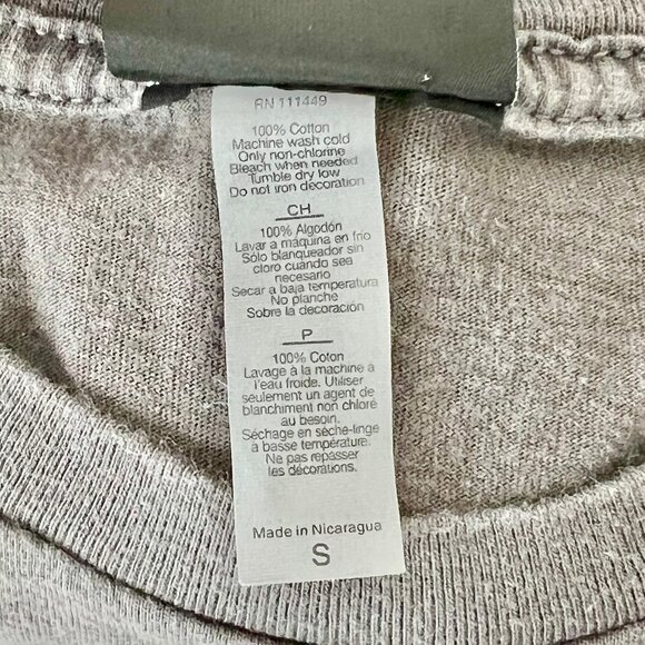 Thrasher Magazine Gray Blue Purple Flame Logo Unisex Short Sleeve Tee Size Small - Picture 5 of 5